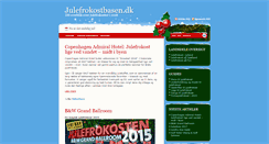 Desktop Screenshot of julefrokostbasen.dk